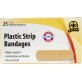  Large Plastic Strip Bandage 1" x 3", 25/Box - 1636536