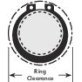  Retaining Ring External Steel 1-9/16" - 11359
