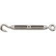  Turnbuckle, Stainless Steel, Hook and Eye, 1/4" x 3" Take Up - 1427544