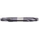 CryoTool® CryoNitride 1/4" Dia. End Mill, 2-Flute, Double End, Center Cut - DY81571329