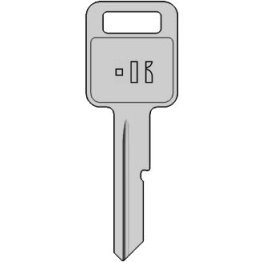  Metal Head Key for General Motors (B44) - 1438325