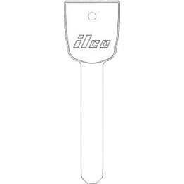  Plastic Head Key for Hyundai (HY17-P) - 1495421
