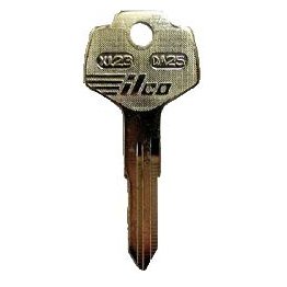  Metal Head Key for Nissan/Infiniti (DA25) - 1495368